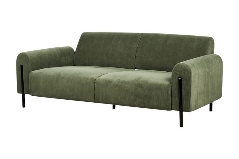 Christa Soffa 3-sits - Grön/Svart - Möbler - Soffa - 3 sits soffa