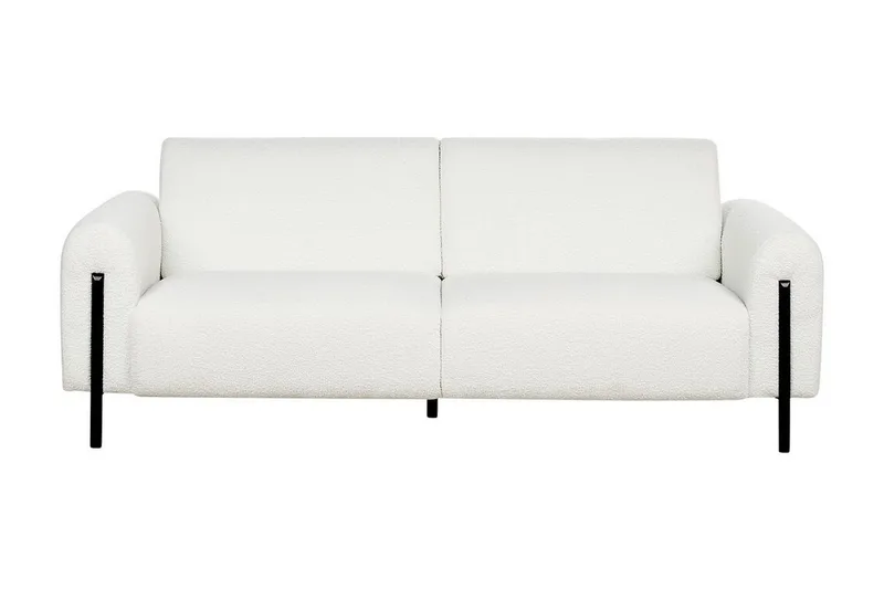 Christa Soffa 3-sits, Vit/Svart