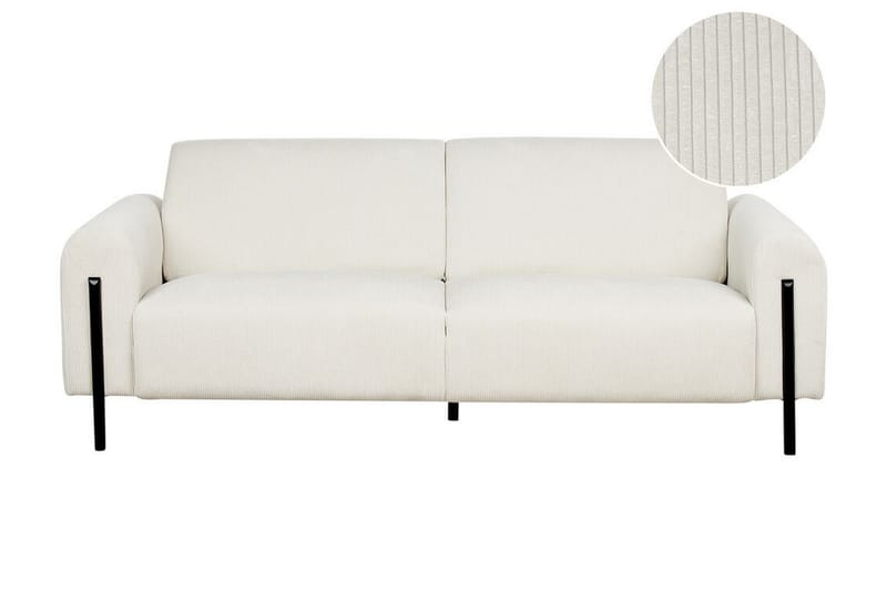 Christa Soffa 3-sits - Vit/Svart - Möbler - Soffa - 3 sits soffa