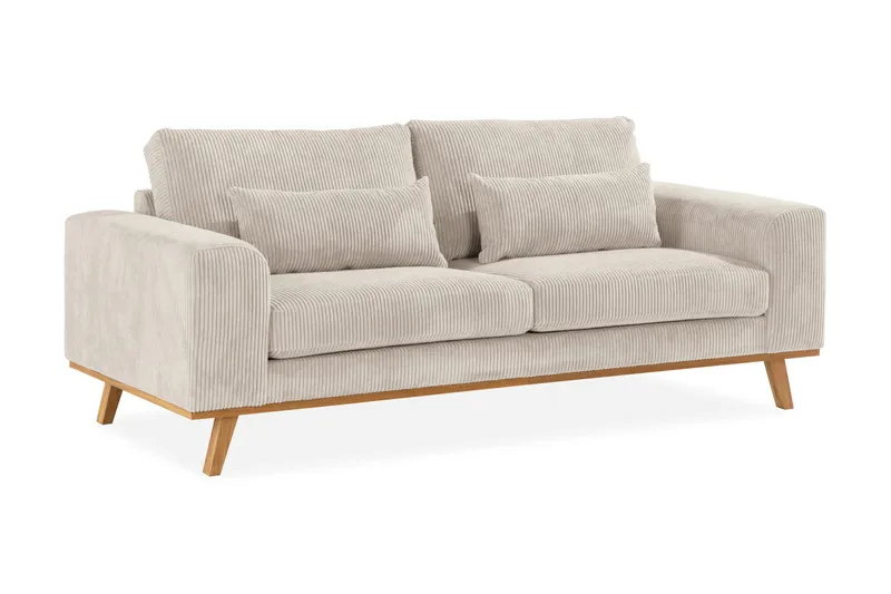 Copenhagen 2-sits Manchestersoffa - Beige - Möbler - Soffa - 2 sits soffa