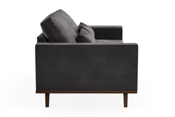 Copenhagen 2-sits Sammetssoffa - Mörkgrå - Möbler - Soffa - 2 sits soffa