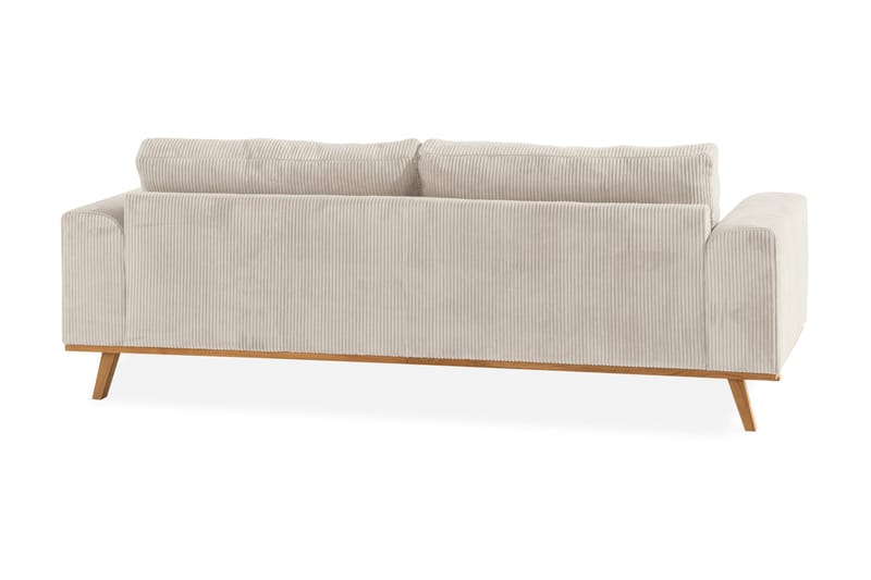 Copenhagen 3-sits Manchestersoffa - Beige - Möbler - Soffa - 3 sits soffa