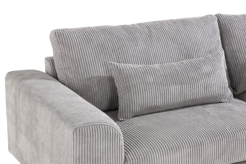 Copenhagen 3-sits Manchestersoffa - Ljusgrå - Möbler - Soffa - 3 sits soffa