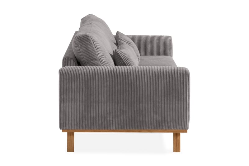 Copenhagen 3-sits Manchestersoffa - Mörkgrå - Möbler - Soffa - 3 sits soffa