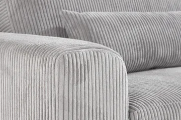 Copenhagen 4-sits Manchestersoffa - Ljusgrå - Möbler - Soffa - 4 sits soffa