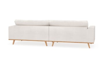 Copenhagen 4-sits Soffa i Bouclé - Vit - Möbler - Soffa - 4 sits soffa