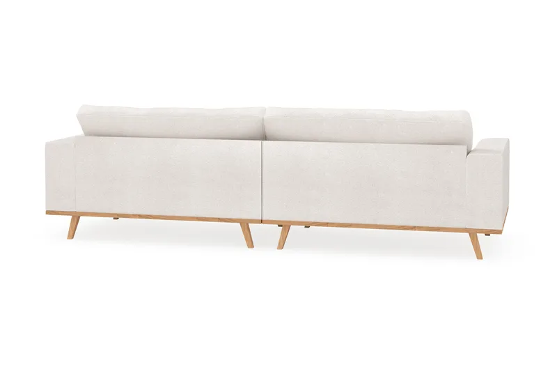 Copenhagen 4-sits Soffa i Bouclé - Vit - Möbler - Soffa - 4 sits soffa