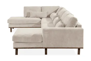 Copenhagen 5-sits Vänstervänd U-formad Soffa med Divan och Schäslong i Manchester - Beige - Möbler - Soffa - U-soffa