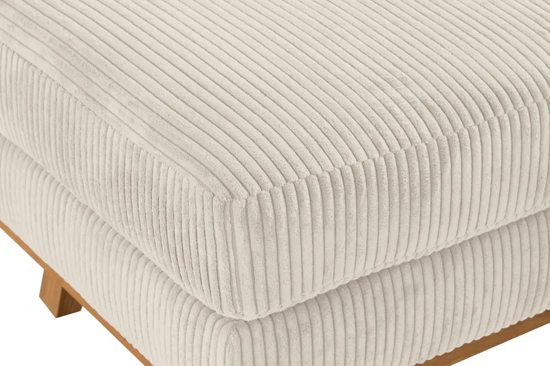 Copenhagen Soffgrupp 3-sits + 2-sits Soffa + Fåtölj + Fotpall i Manchester - Beige - Möbler - Soffa - Soffgrupp