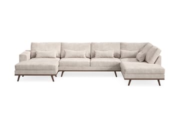 Copenhagen Stor U Soffa med Divan och Schäslong Höger