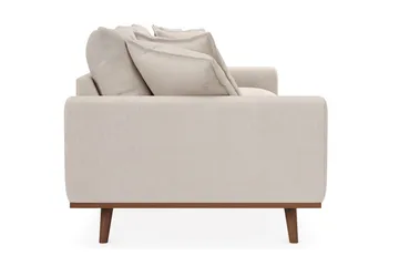 Copenhagen Premium Djup 4-sits Soffa i Chenille - Beige - Möbler - Soffa - 4 sits soffa