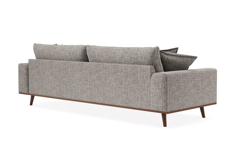 Copenhagen Premium Djup 4-sits Soffa i Chenille - Grey - Möbler - Soffa - 4 sits soffa