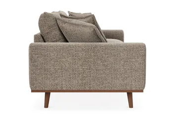 Copenhagen Premium Djup 4-sits Soffa i Chenille - Brun - Möbler - Soffa - 4 sits soffa