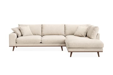 Copenhagen Premium 4-sits Högervänd L-formad Djup Schäslongsoffa i Chenille