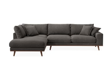 Copenhagen Premium 4-sits Vänstervänd L-formad Djup Schäslongsoffa i Tyg