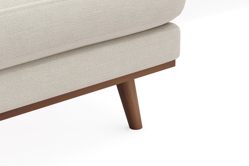 Copenhagen Premium 5-sits Vänstervänd U-formad Djup Soffa med Divan och Schäslong i Tyg - Ljusbeige - Möbler - Soffa - U-soffa