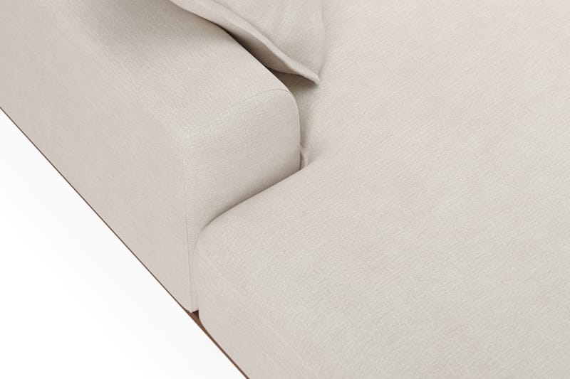 Copenhagen Premium 5-sits Vänstervänd U-formad Djup Soffa med Divan och Schäslong i Tyg - Ljusbeige - Möbler - Soffa - U-soffa