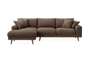 Copenhagen Premium 4-sits Vänstervänd L-formad Djup Divansoffa i Tyg