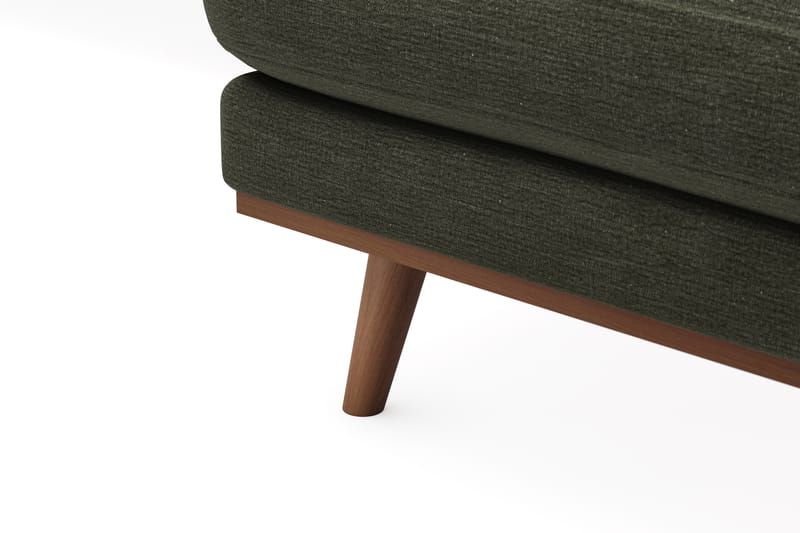 Copenhagen Premium 5-sits Högervänd U-formad Djup Soffa med Divan och Schäslong i Tyg - Grön - Möbler - Soffa - U-soffa