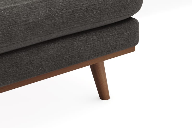 Copenhagen Premium 5-sits Vänstervänd U-formad Djup Soffa med Divan och Schäslong i Tyg - Mörkgrå - Möbler - Soffa - U-soffa