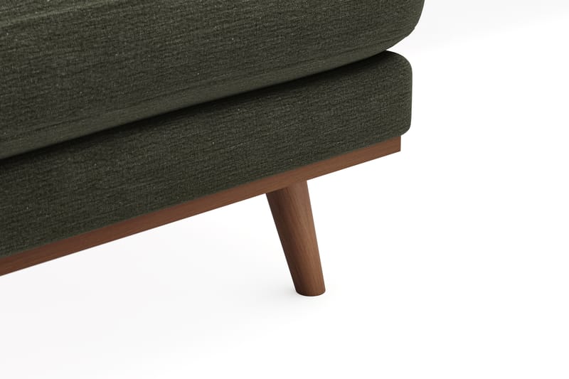 Copenhagen Premium 5-sits Vänstervänd U-formad Djup Soffa med Divan och Schäslong i Tyg - Grön - Möbler - Soffa - U-soffa