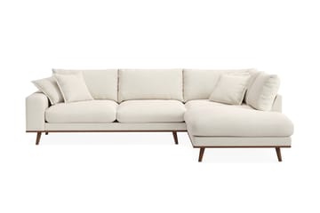Copenhagen Premium 4-sits Högervänd L-formad Djup Schäslongsoffa i Tyg