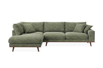 Copenhagen Premium 4-sits Vänstervänd L-formad Djup Schäslongsoffa i Chenille