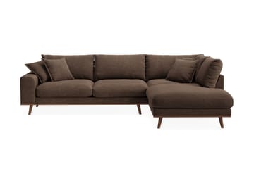 Copenhagen Premium 4-sits Högervänd L-formad Djup Schäslongsoffa i Tyg