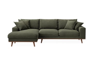 Copenhagen Premium 4-sits Vänstervänd L-formad Djup Divansoffa i Tyg