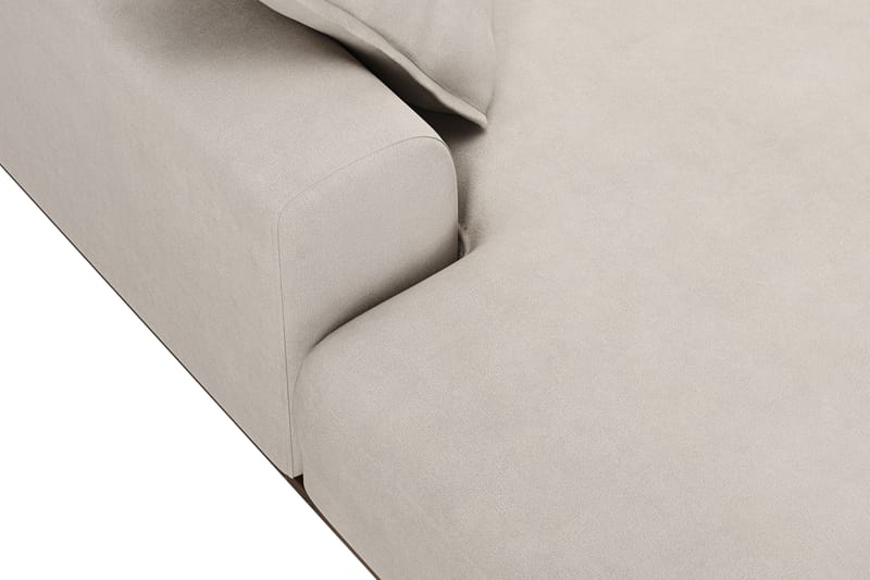 Copenhagen Premium 5-sits Högervänd U-formad Djup Soffa med Divan och Schäslong i Tyg - Beige - Möbler - Soffa - U-soffa