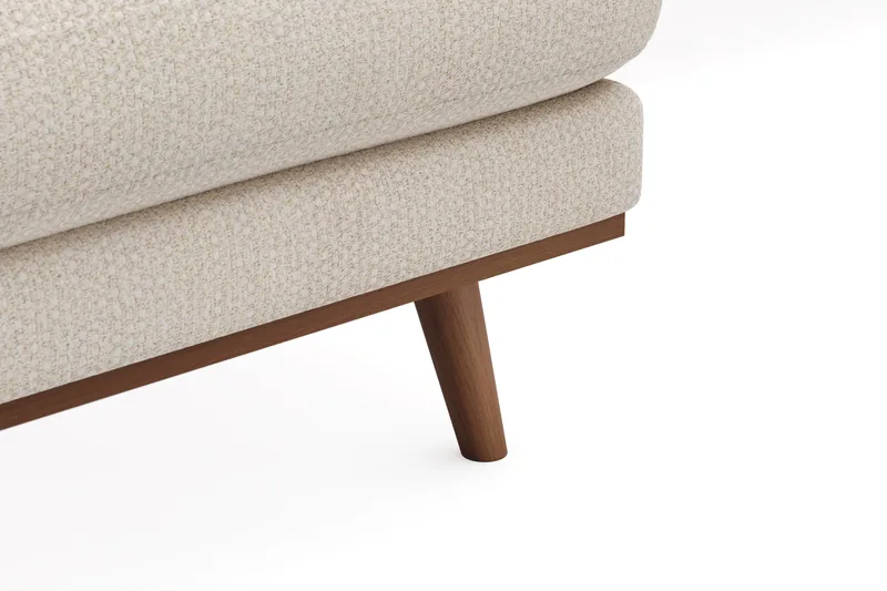 Copenhagen Premium 5-sits Högervänd U-formad Djup Soffa med Divan och Schäslong i Chenille - Ljusbeige - Möbler - Soffa - U-soffa