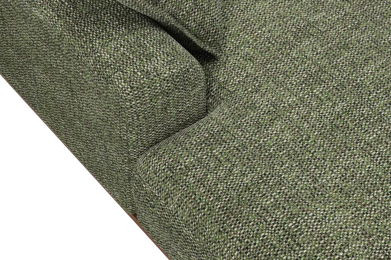 Copenhagen Premium 5-sits Högervänd U-formad Djup Soffa med Divan och Schäslong i Chenille - Grön - Möbler - Soffa - U-soffa