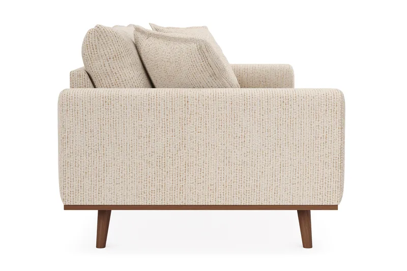 Copenhagen Premium Djup 3-sits Soffa i Chenille - Beige - Möbler - Soffa - 3 sits soffa