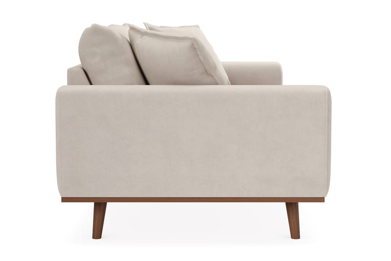 Copenhagen Premium Djup 3-sits Soffa i Chenille - Beige - Möbler - Soffa - 3 sits soffa