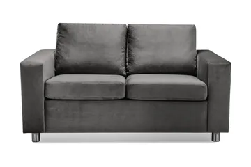 Crazy 2-sits Sammetssoffa - Mörkgrå - Möbler - Soffa - Sammetssoffa