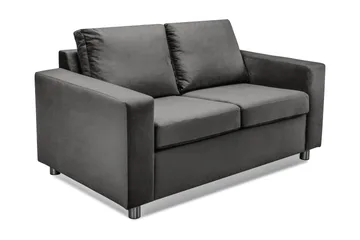 Crazy 2-sits Sammetssoffa - Mörkgrå - Möbler - Soffa - Sammetssoffa