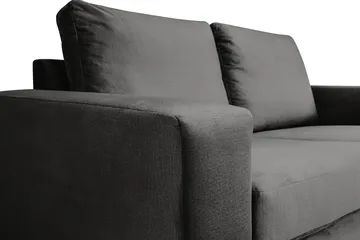 Crazy 2-sits Sammetssoffa - Mörkgrå - Möbler - Soffa - Sammetssoffa