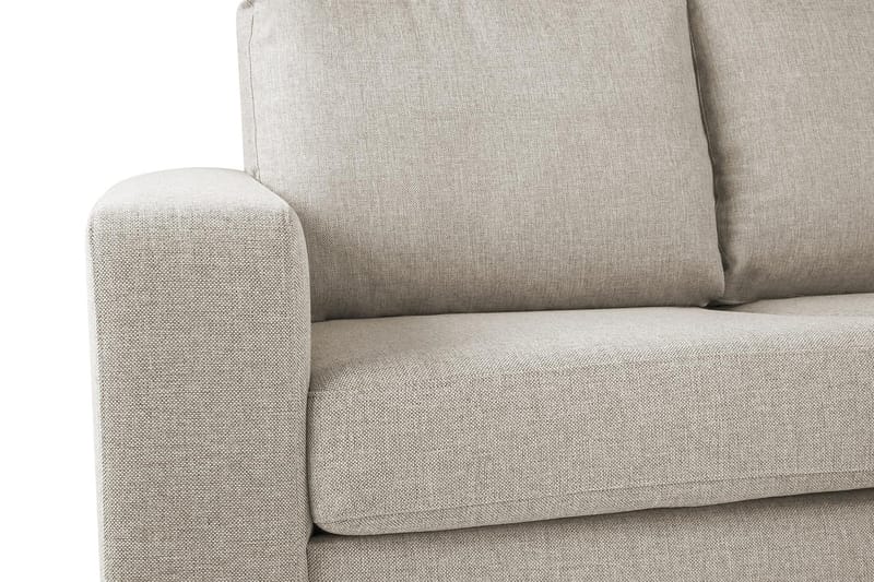 Crazy 4-sits Högervänd U-formad Large Soffa med Divan och Schäslong i Tyg - Beige - Möbler - Soffa - U-soffa