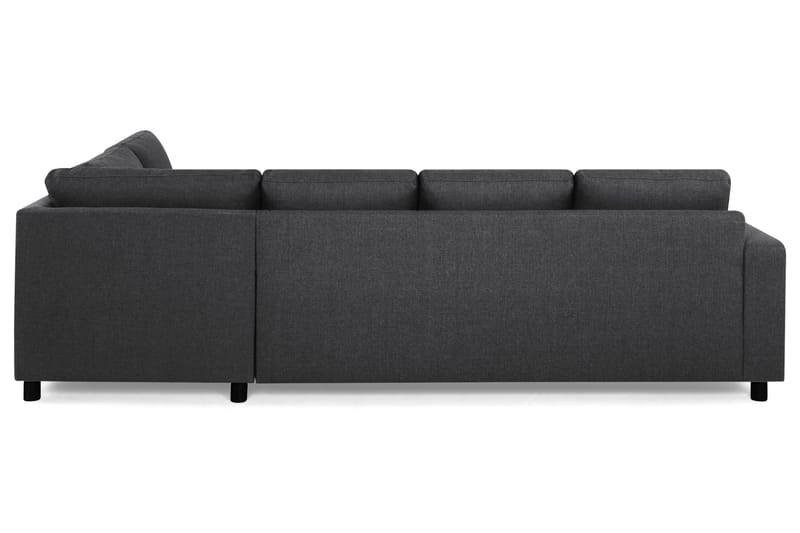 Crazy 4-sits Högervänd U-formad Large Soffa med Divan och Schäslong i Tyg - Mörkgrå - Möbler - Soffa - U-soffa