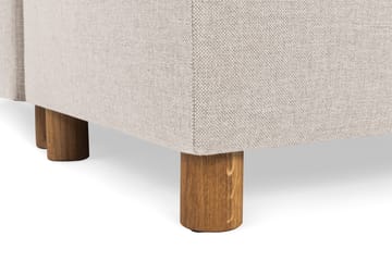 Crazy 4-sits Vänstervänd U-formad Large Soffa med Divan och Schäslong i Tyg - Beige - Möbler - Soffa - U-soffa