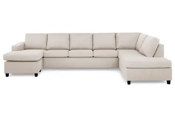 Konade svarta ben,Svart - Beige