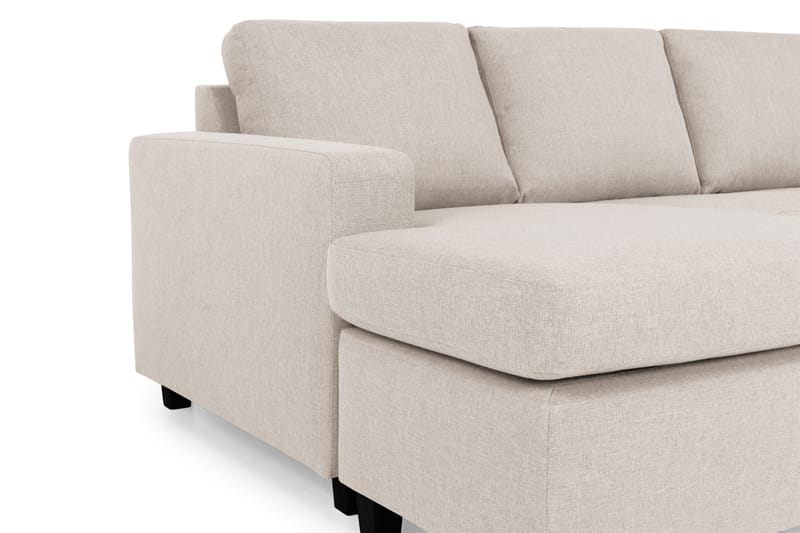 Crazy 5-sits Högervänd U-formad X-Large Soffa med Divan och Schäslong i Tyg - Beige - Möbler - Soffa - U-soffa