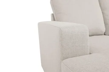 Crazy 5-sits Högervänd U-formad X-Large Soffa med Divan och Schäslong i Tyg - Beige - Möbler - Soffa - U-soffa