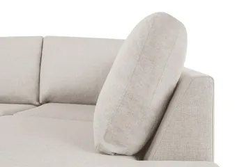 Crazy 5-sits Högervänd U-formad X-Large Soffa med Divan och Schäslong i Tyg - Beige - Möbler - Soffa - U-soffa