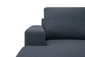 Crazy 5-sits Högervänd U-formad X-Large Soffa med Divan och Schäslong i Tyg - Mörkblå - Möbler - Soffa - U-soffa