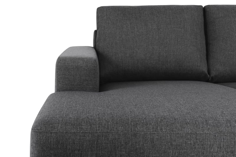 Crazy 5-sits Högervänd U-formad X-Large Soffa med Divan och Schäslong i Tyg - Mörkgrå - Möbler - Soffa - U-soffa