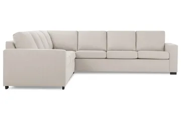 Crazy 6-sits Vändbar L-formad X-Large Hörnsoffa i Tyg - Beige - Möbler - Soffa - Hörnsoffa