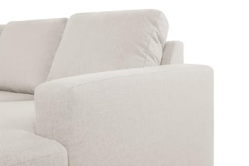 Crazy 6-sits Vänstervänd U-formad XX-Large Soffa med Divan och Schäslong i Tyg - Beige - Möbler - Soffa - U-soffa
