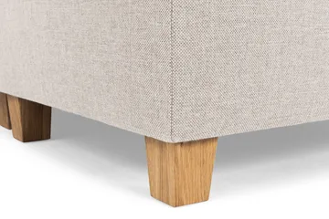 Crazy 6-sits Vänstervänd U-formad XX-Large Soffa med Divan och Schäslong i Tyg - Beige - Möbler - Soffa - U-soffa