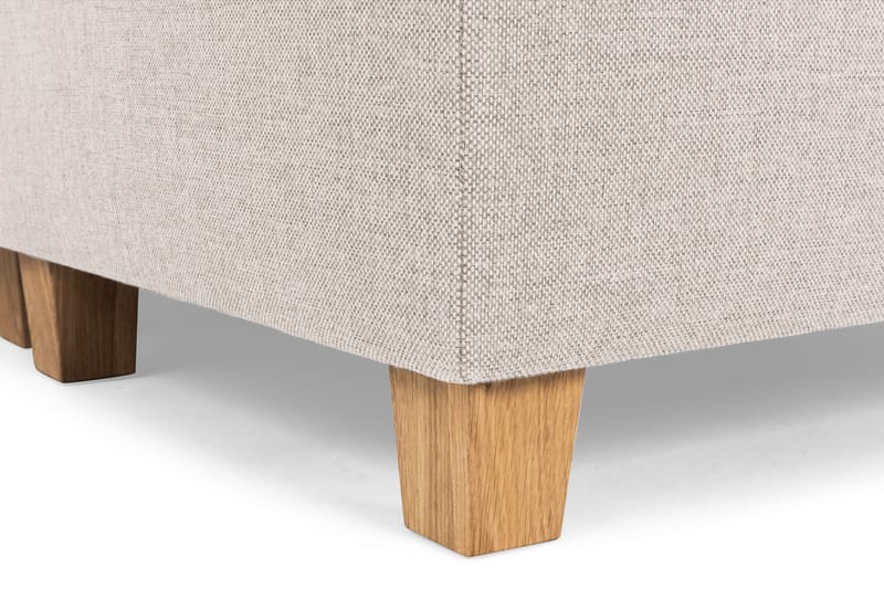 Crazy 6-sits Vänstervänd U-formad XX-Large Soffa med Divan och Schäslong i Tyg - Beige - Möbler - Soffa - U-soffa